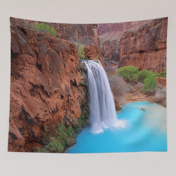 Item preview, Blue water in  Havasu falls  designed and sold by anisbbmbrush.