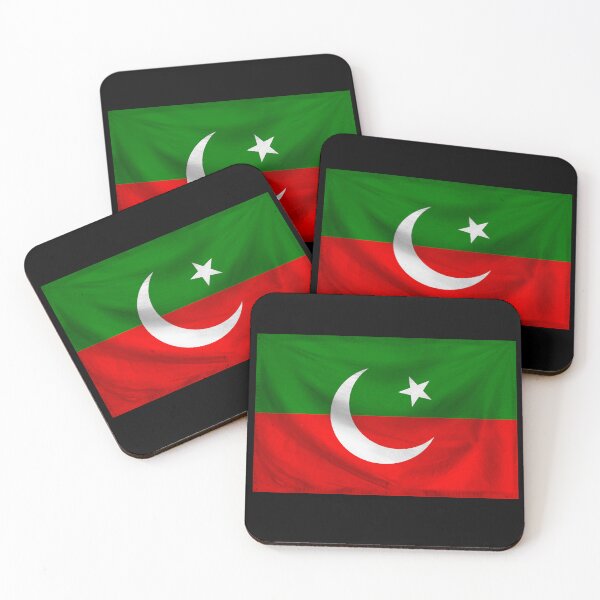 Item preview, Flag of the Pakistan Tehreek-e-Insaf PTI designed and sold by SpringPetals.
