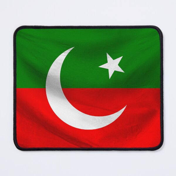 Item preview, Flag of the Pakistan Tehreek-e-Insaf PTI designed and sold by SpringPetals.