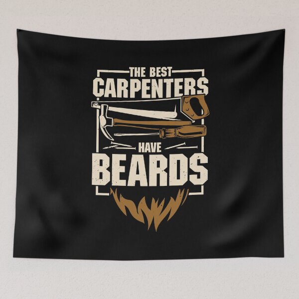 Item preview, Carpentry Beard Bearded Carpenter Gift designed and sold by Marcid95.