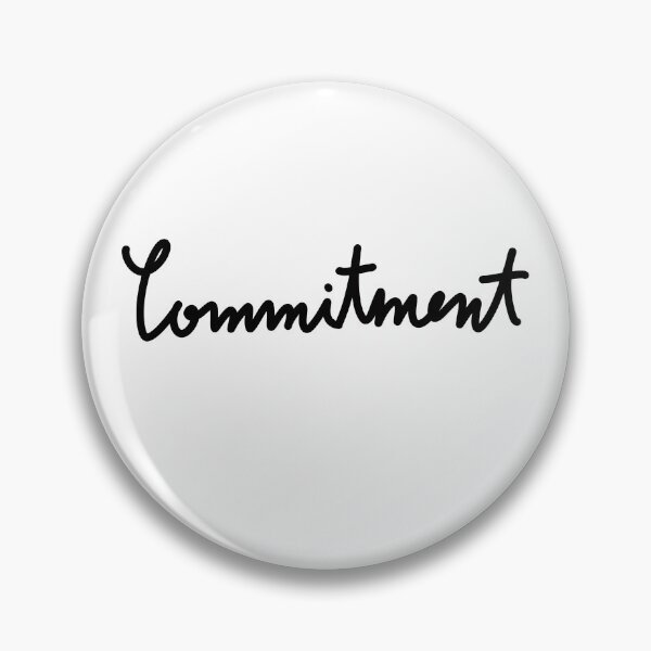 Item preview, Commitment Inspiration Word  designed and sold by khulisara246.