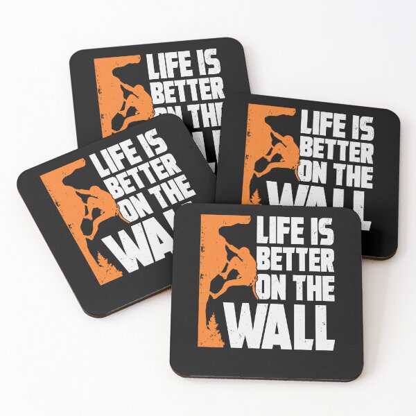 Item preview, Life Is Better On The Wall Rock Climber Gift designed and sold by Marcid95.