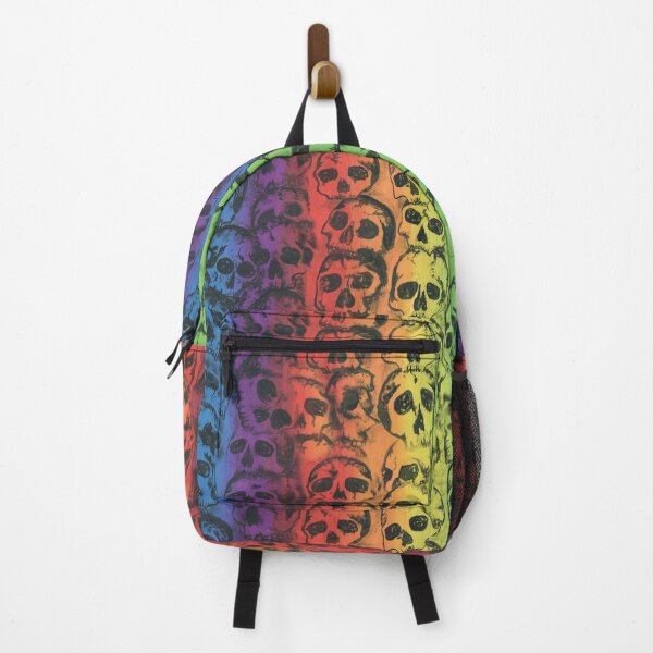 Item preview, Gay Pride Rainbow Skulls designed and sold by RavenPhotoUK.