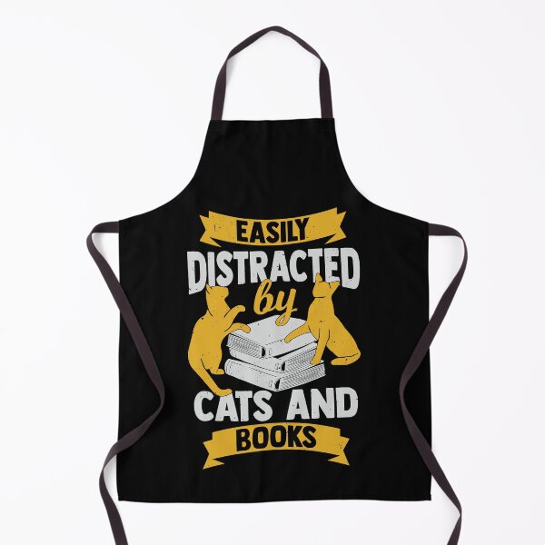Item preview, Easily Distracted By Cats And Books designed and sold by Marcid95.