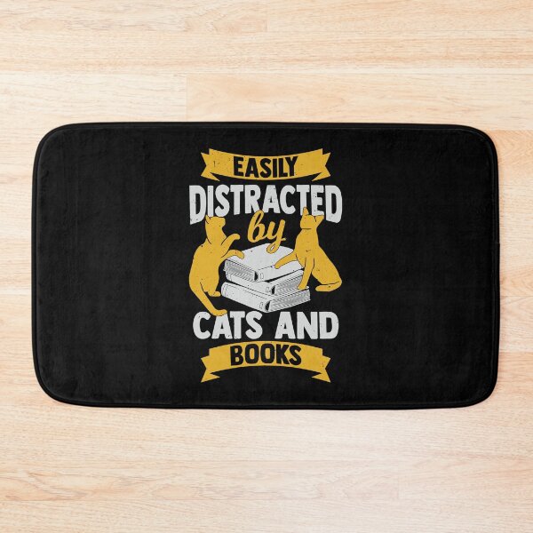 Item preview, Easily Distracted By Cats And Books designed and sold by Marcid95.