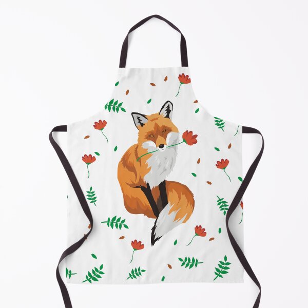 Item preview, fox with flower designed and sold by Arctia.