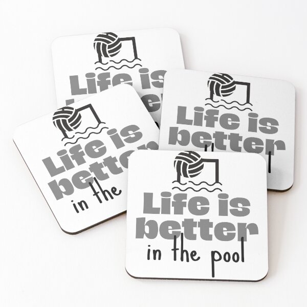 Artikelvorschau, Wasserball: Das Leben ist besser im Pool entworfen und verkauft von TheGreenGoat.