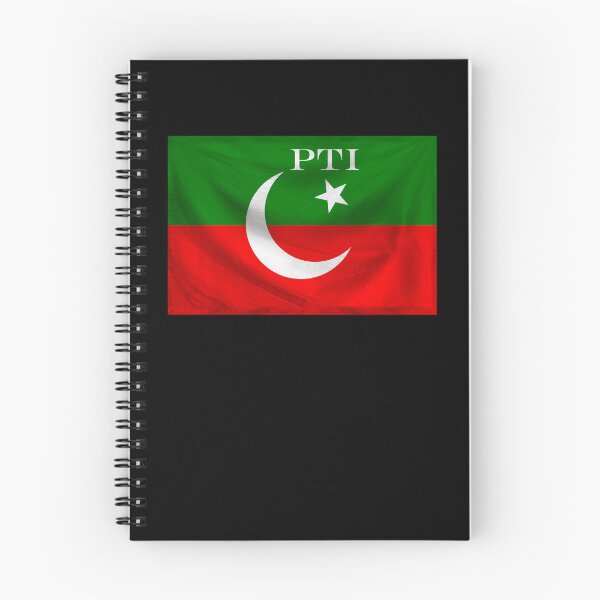 Item preview, Flag of the Pakistan Tehreek-e-Insaf with PTI designed and sold by SpringPetals.
