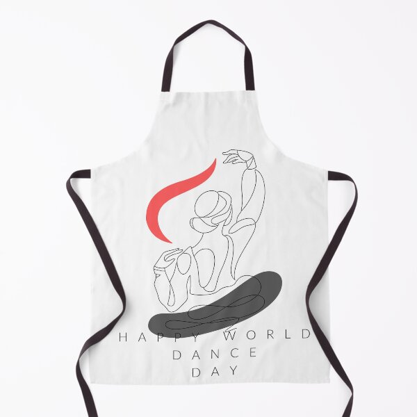 Item preview, Happy world dance day ballerina line art design  designed and sold by M-Infinite.