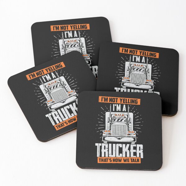Item preview, I'm Not Yelling I'm A Trucker That's How We Talk designed and sold by Marcid95.
