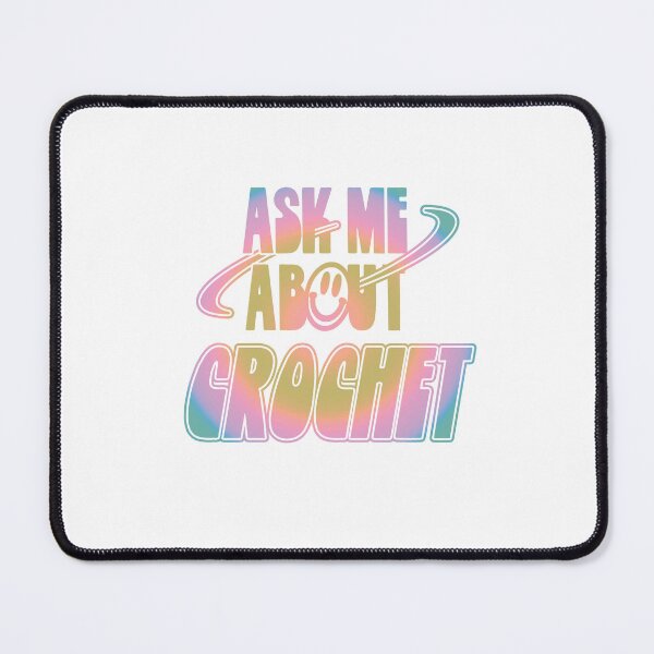 Item preview, Ask Me About Crochet designed and sold by orlumbuspirate.