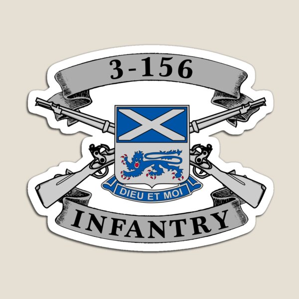 Item preview, 3-156 INFANTRY LANG designed and sold by Joshua King.