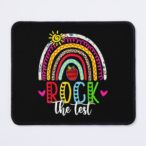 Artikelvorschau, Test-Tageshemd Schaukeln Sie den Test-Lehrer-Testtag-Regenbogen-T - Shirt entworfen und verkauft von nuzzilrhall.