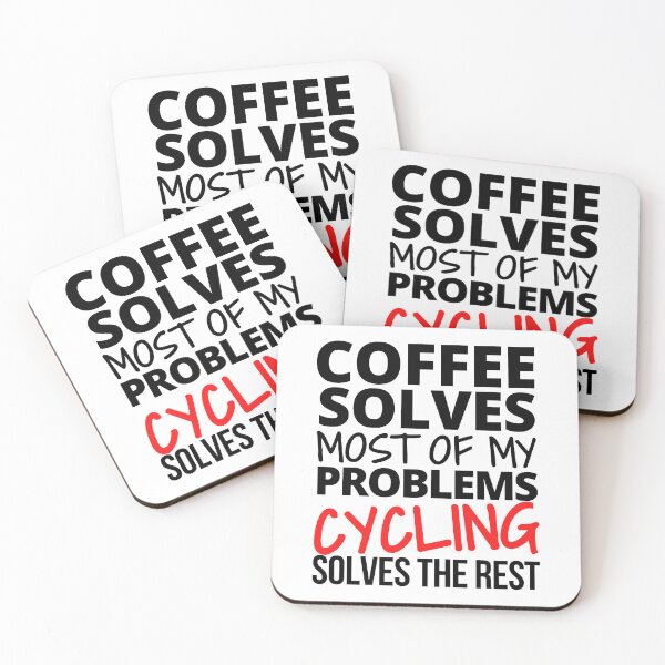 Item preview, Cycling: Coffee solves most of my problems designed and sold by TheGreenGoat.