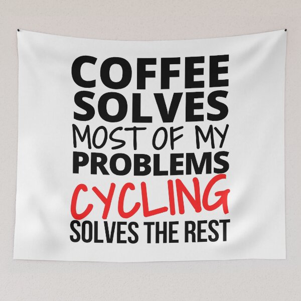 Item preview, Cycling: Coffee solves most of my problems designed and sold by TheGreenGoat.
