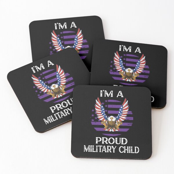 Item preview, I’m A Proud Military Child Military Child Month designed and sold by ZiesMerch.