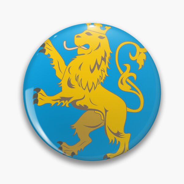 Item preview, Flag of Lviv Oblast, Ukraine designed and sold by Freihalt.