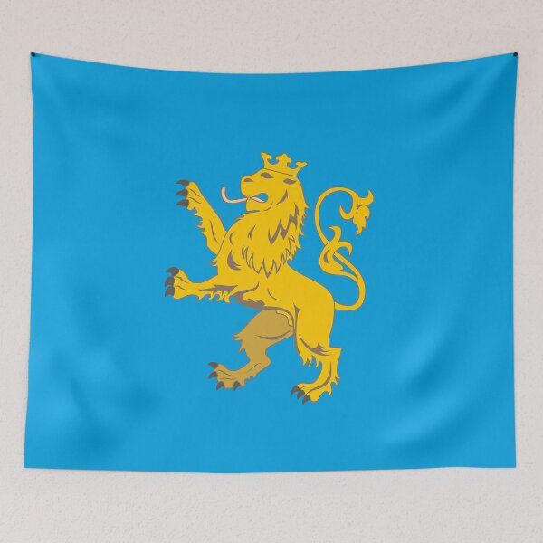 Item preview, Flag of Lviv Oblast, Ukraine designed and sold by Freihalt.