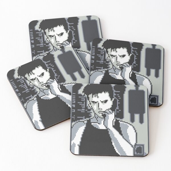 Artikelvorschau, Resident Evil Chris Redfield Pixel Art entworfen und verkauft von AlleenasPixels.