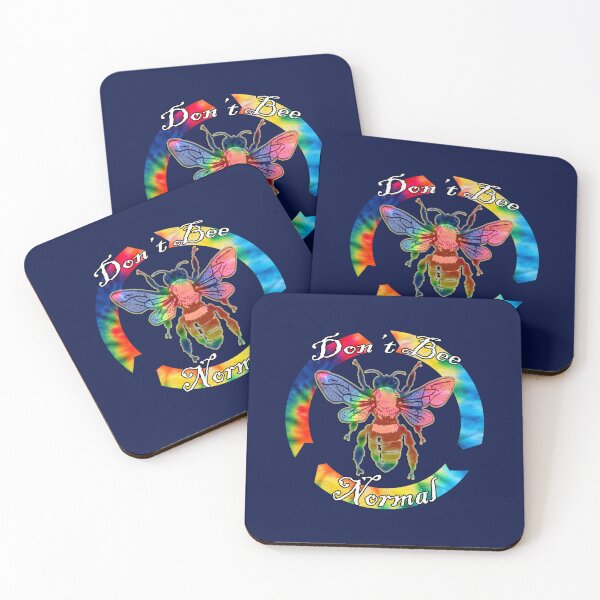 Item preview, Inspirational Quote It's Ok To Be Different Bee Retro designed and sold by tamdevo1.