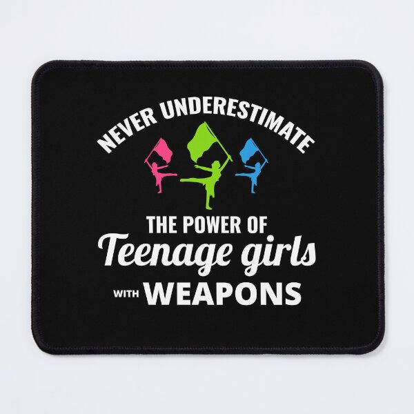 Item preview, Winter Color Guard Flag Corps Dance Teenage Girl designed and sold by CuteDesigns1.