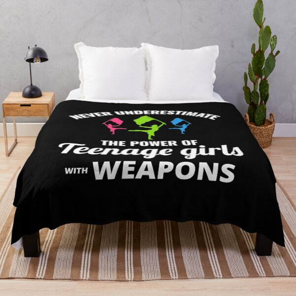 Item preview, Winter Color Guard Flag Corps Dance Teenage Girl designed and sold by CuteDesigns1.