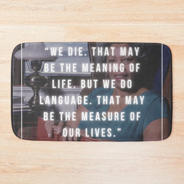 Item preview, Language | That may be the measure of our lives | Toni Morrison designed and sold by iwaya-bazaar.