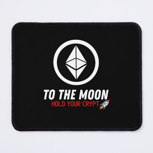 Item preview, To the moon hold your crypto Ethereum designed and sold by WaguinhoTex.
