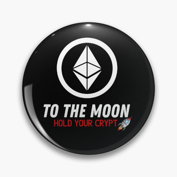 Item preview, To the moon hold your crypto Ethereum designed and sold by WaguinhoTex.