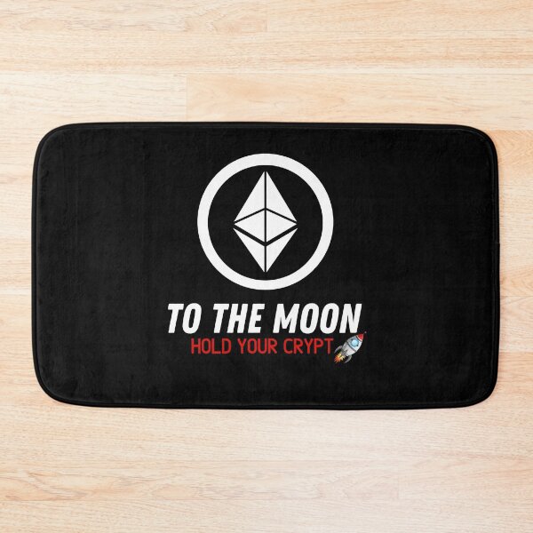 Item preview, To the moon hold your crypto Ethereum designed and sold by WaguinhoTex.