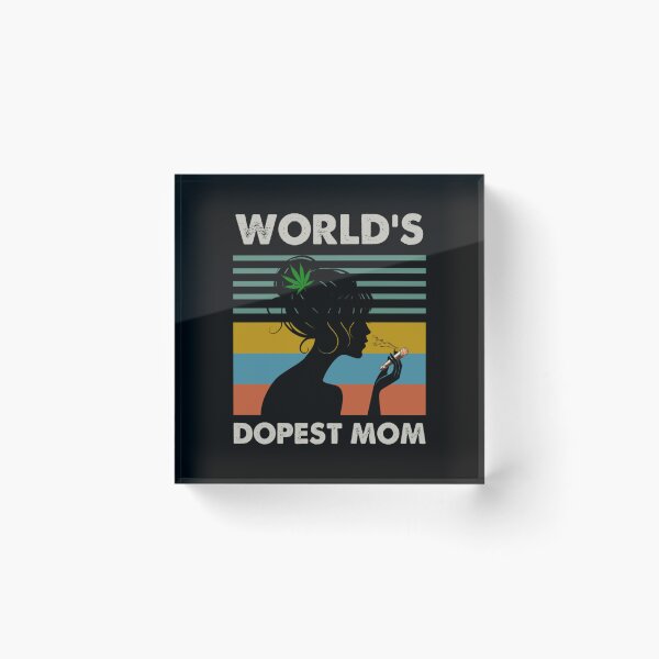 Item preview, World's Dopest Mom Weed Soul Cannabis Vintage designed and sold by Ebony Mann.