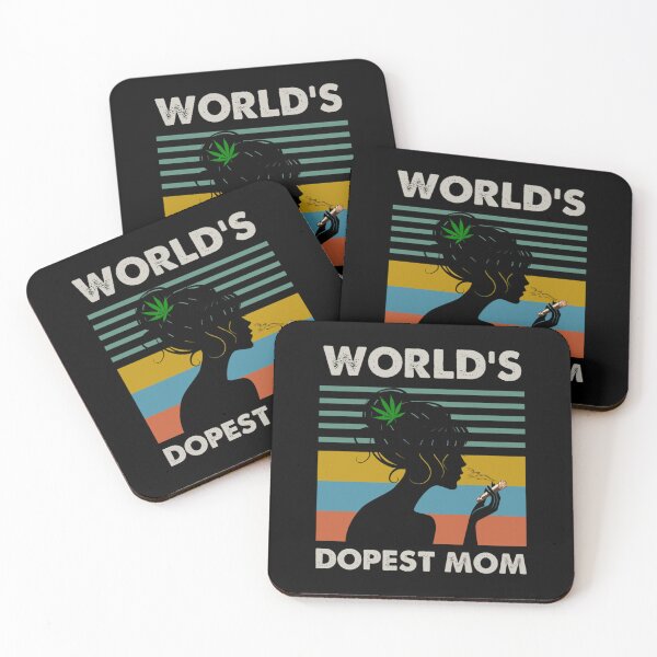 Item preview, World's Dopest Mom Weed Soul Cannabis Vintage designed and sold by Ebony Mann.