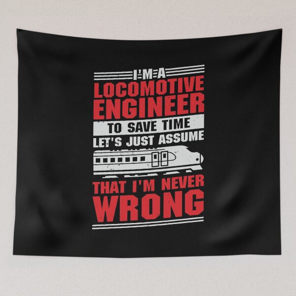 Item preview, Funny Train Engineering Locomotive Engineer Gift designed and sold by Marcid95.