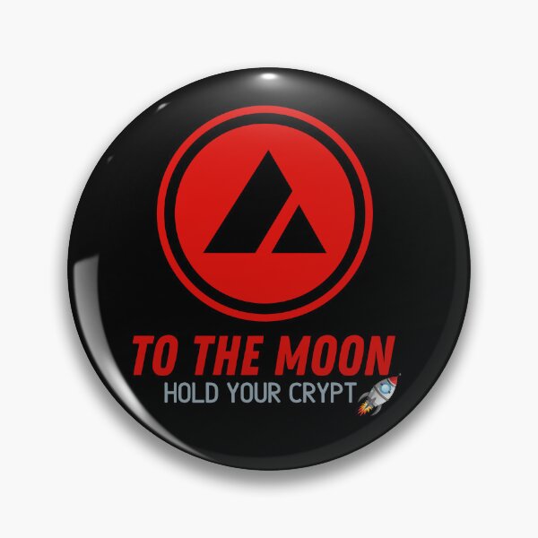 Item preview, To the moon hold your crypto Avalanche designed and sold by WaguinhoTex.