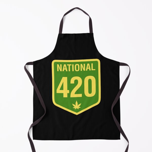 Item preview, Australia 420 Day National Highway 1 Green Yellow designed and sold by Ebony Mann.