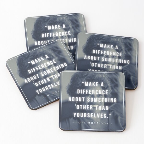 Item preview, Make a difference about something other than yourselves | Toni Morrison designed and sold by iwaya-bazaar.
