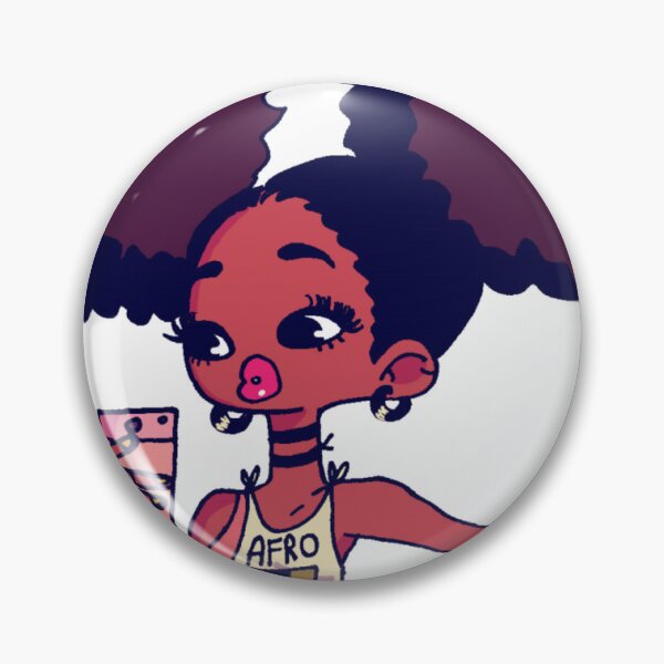 Item preview, Afro girl designed and sold by basa13.