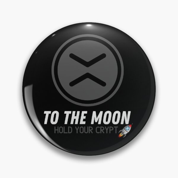 Item preview, To the moon hold your crypto XRP Ripple designed and sold by WaguinhoTex.