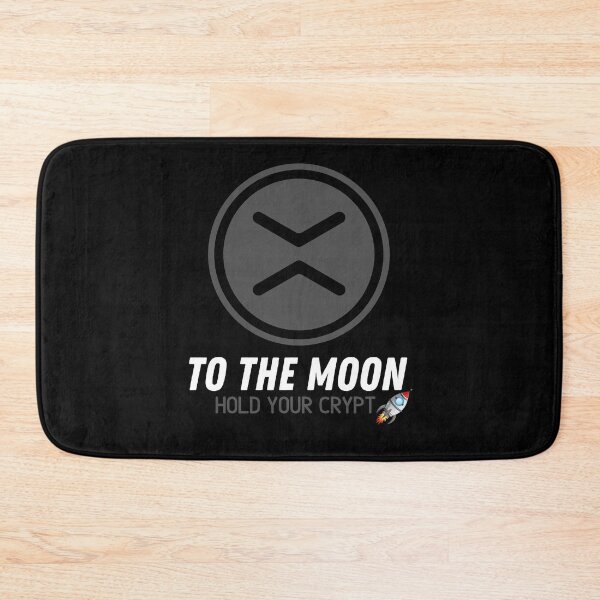 Item preview, To the moon hold your crypto XRP Ripple designed and sold by WaguinhoTex.