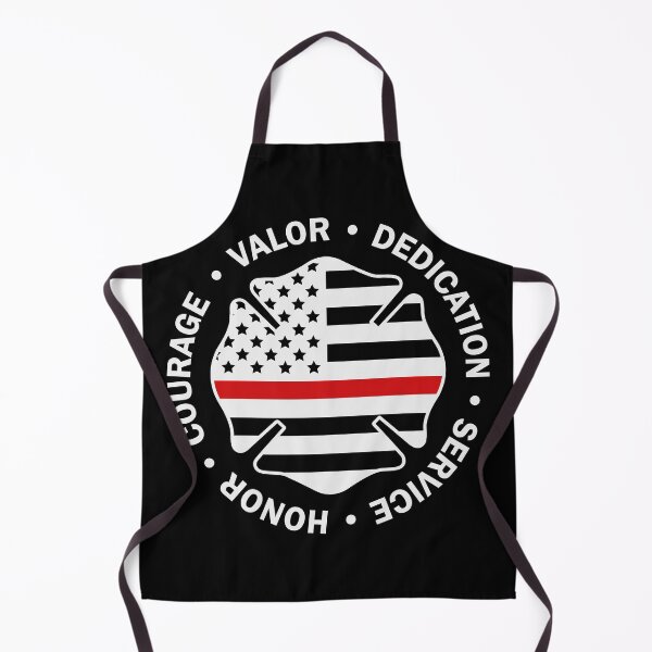 Item preview, Firefighter Badge Fire Department Fireman's Day With USA Flag designed and sold by Urlan.