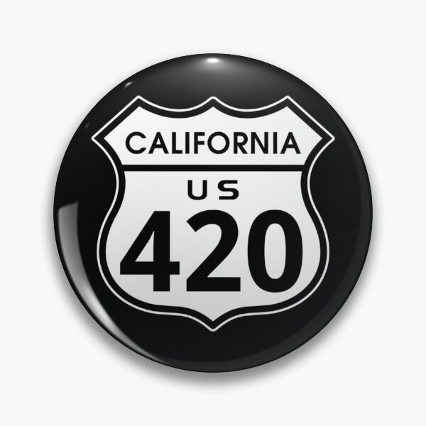 Item preview, California 420 Day US Highway Sign designed and sold by Ebony Mann.