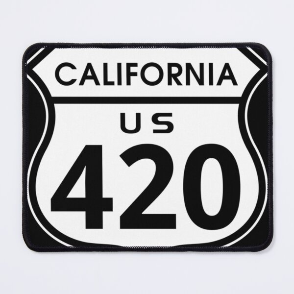 Item preview, California 420 Day US Highway Sign designed and sold by Ebony Mann.
