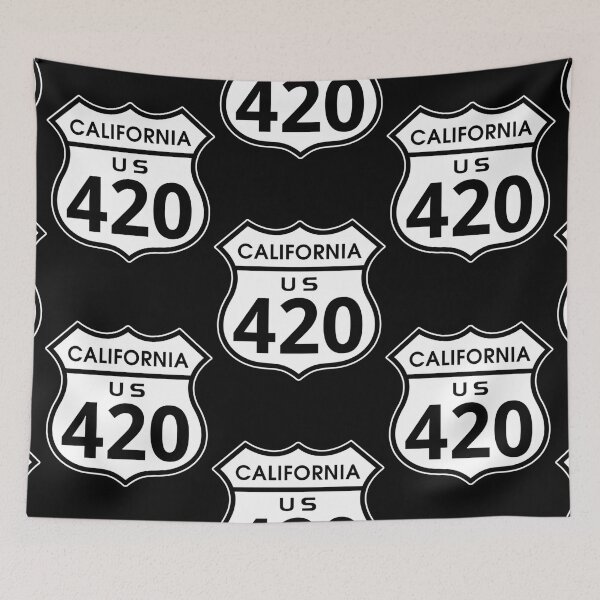 Item preview, California 420 Day US Highway Sign designed and sold by Ebony Mann.