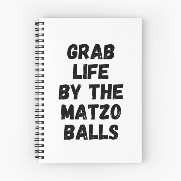 Item preview, Grab life by the matzo balls designed and sold by ArtistsZone.