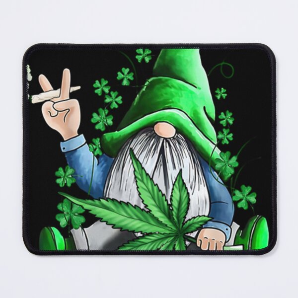 Item preview, Funny Gnome Pot Leaf 420 designed and sold by Ebony Mann.