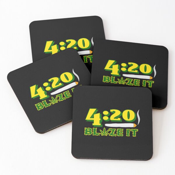 Item preview, Green 420 Blaze It hand rolled burning joint designed and sold by Ebony Mann.