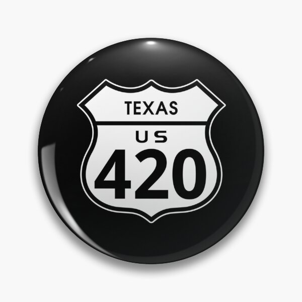 Item preview, Texas 420 Day US Highway Sign designed and sold by Ebony Mann.