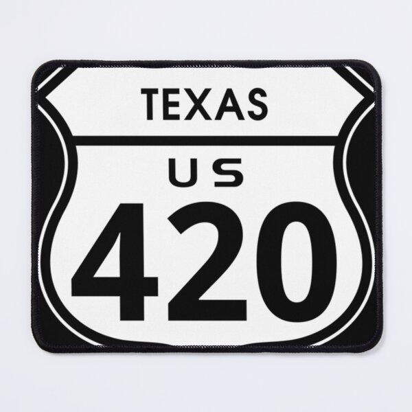 Item preview, Texas 420 Day US Highway Sign designed and sold by Ebony Mann.