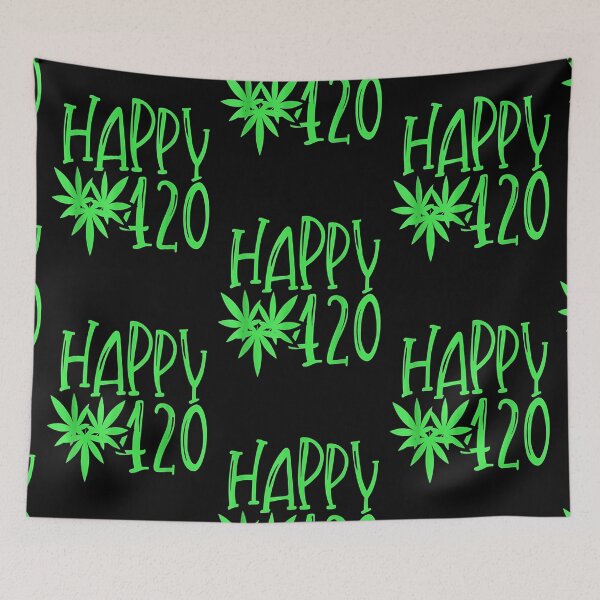 Item preview, Happy 420 Day Funny 420 Weed Marijuana designed and sold by Ebony Mann.