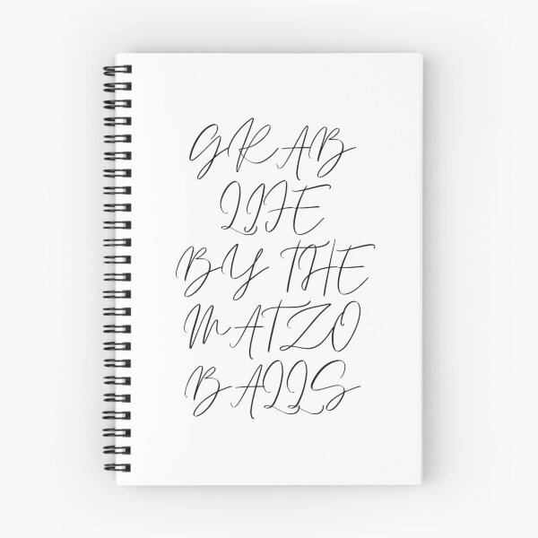 Item preview, Grab life by the matzo balls designed and sold by ArtistsZone.